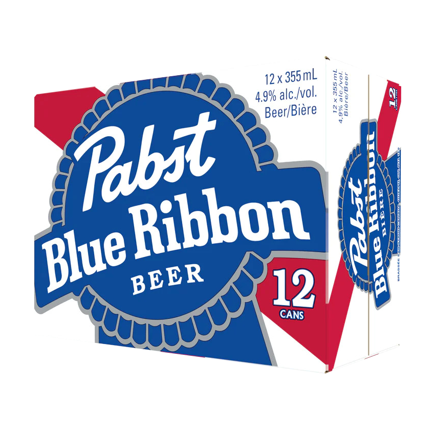 PABST BLUE RIBBON 12 X Can 355 ml 