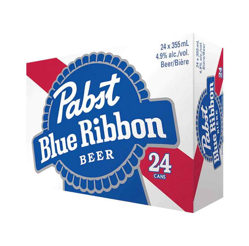 PABST BLUE RIBBON 24 X Can 355 ml 