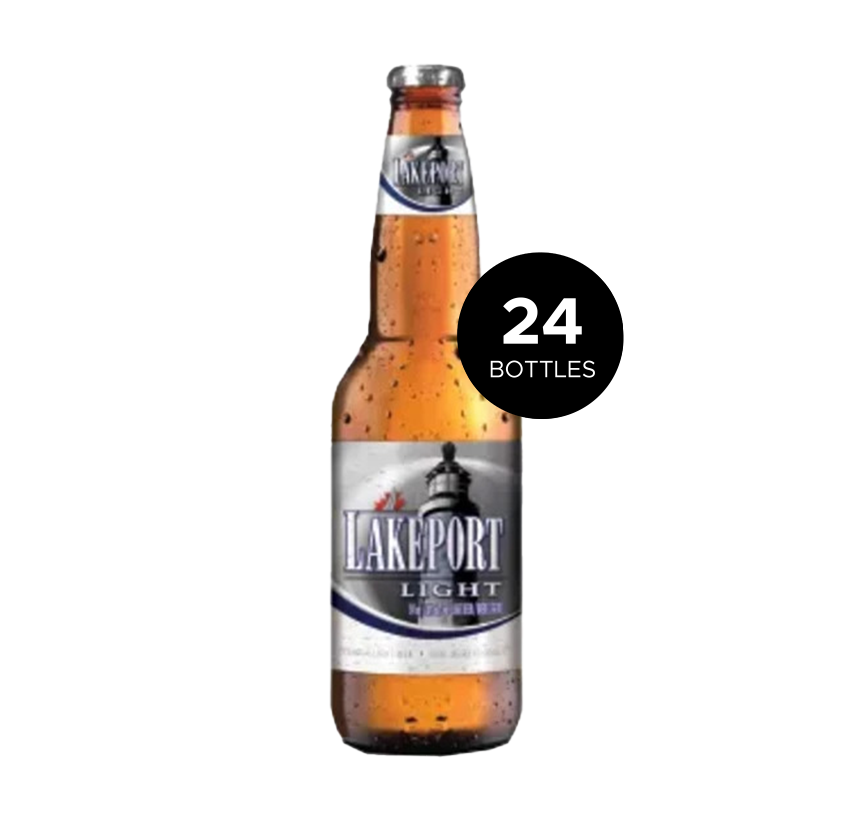 LAKEPORT LIGHT 24 X Bottle 341 ml 
