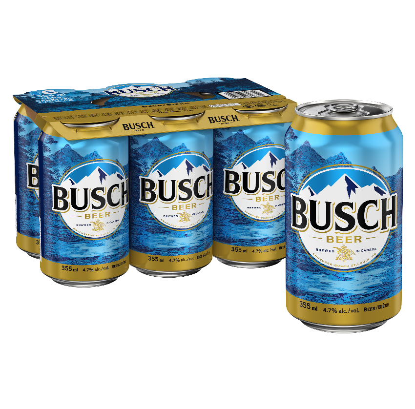 BUSCH LAGER 6 X Can 355 ml 