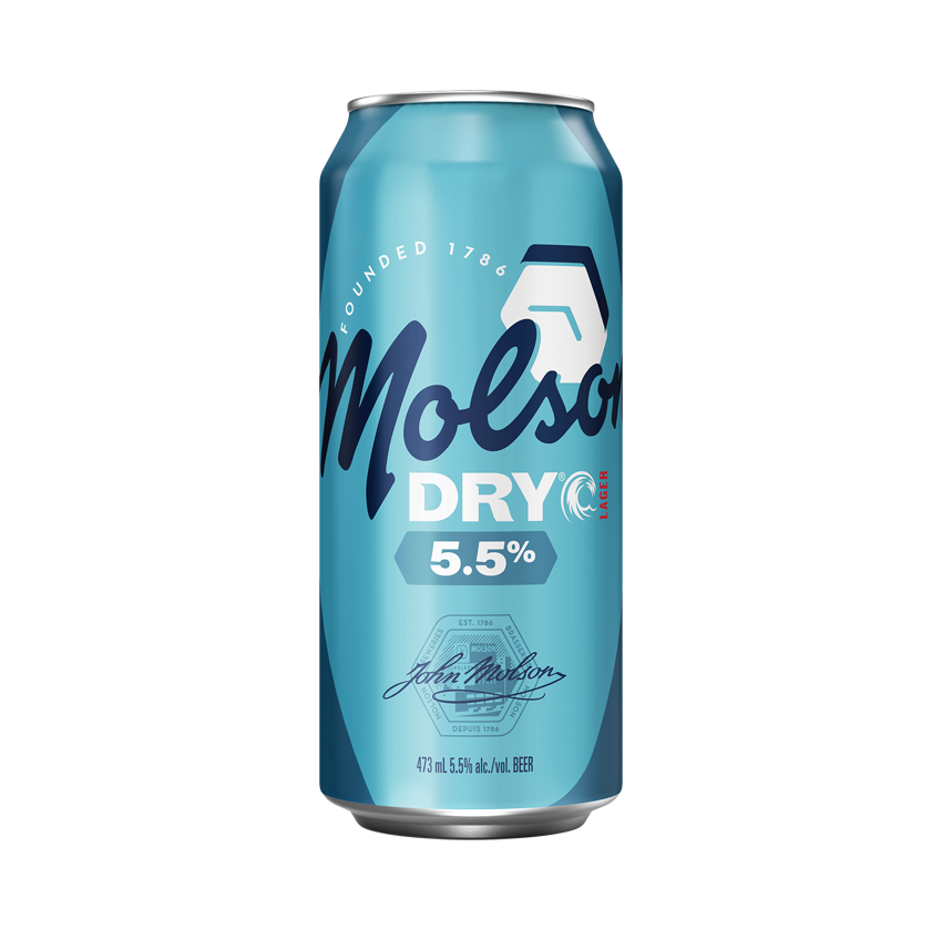 MOLSON DRY 1 X Can 473 ml 