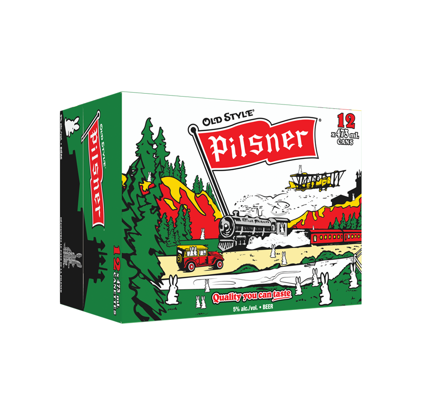 OLD STYLE PILSNER 12 X Can 473 ml 