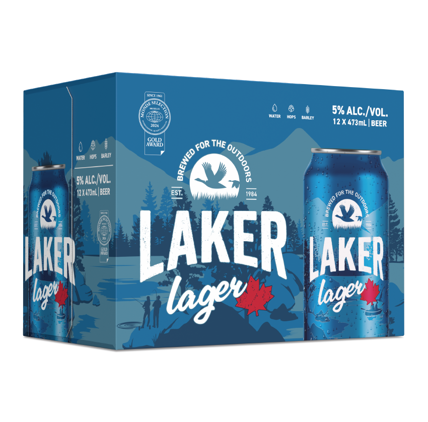 LAKER LAGER 12 X Can 473 ml 