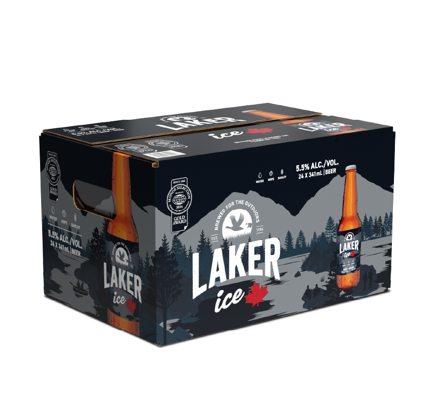 LAKER ICE 24 X Bottle 341 ml 