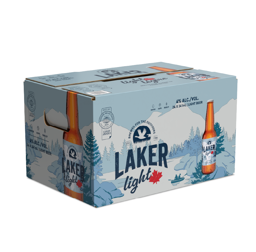 LAKER LIGHT 24 X Bottle 341 ml 