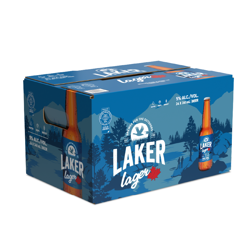 LAKER LAGER 24 X Bottle 341 ml 