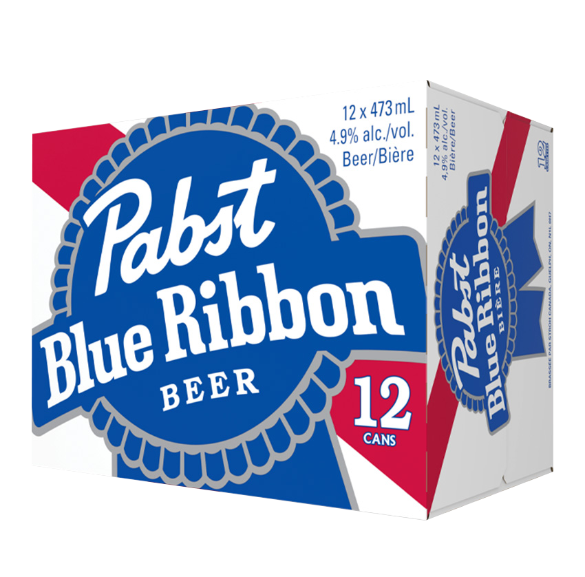 PABST BLUE RIBBON 12 X Can 473 ml 