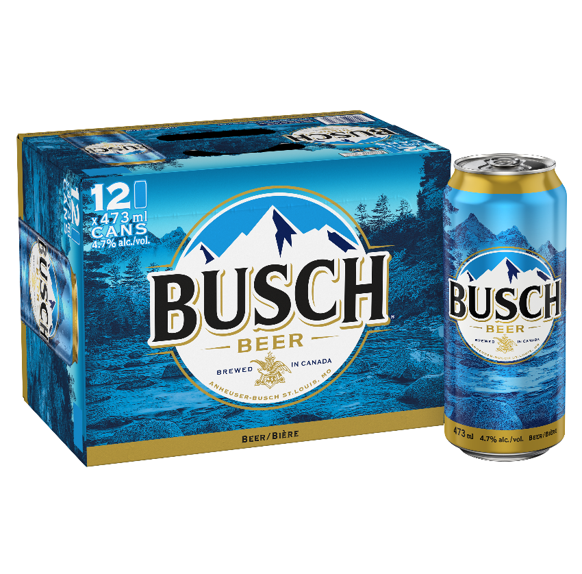 BUSCH LAGER 12 X Can 473 ml 