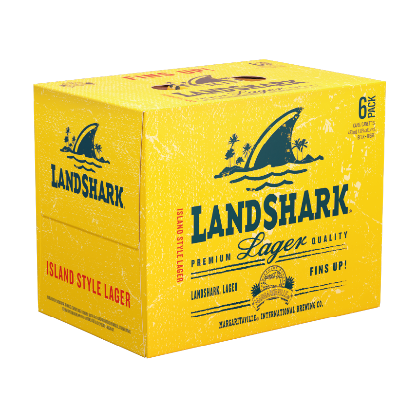 LANDSHARK LAGER 6 X Can 473 ml 