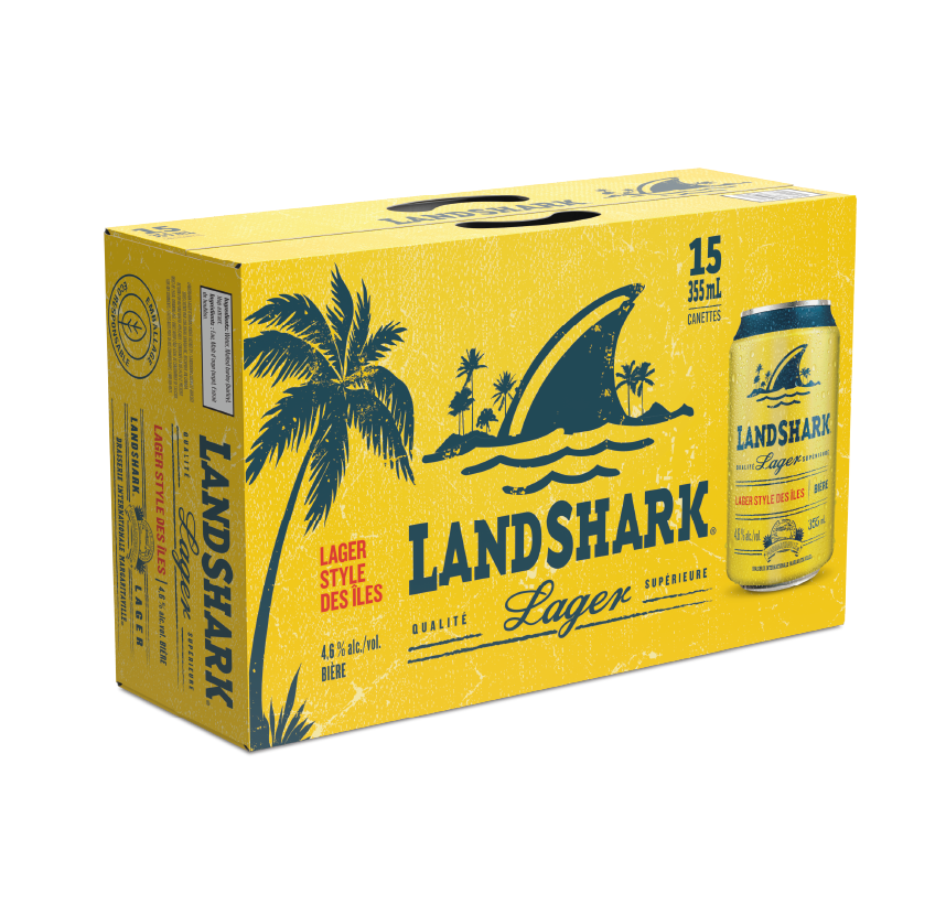 LANDSHARK LAGER 15 X Can 355 ml 