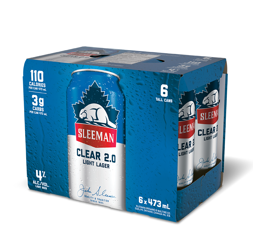 SLEEMAN CLEAR 2.0 6 X Can 473 ml 