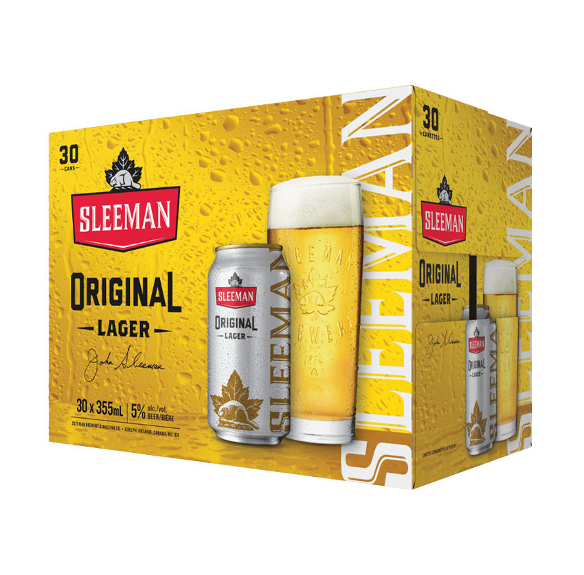 SLEEMAN ORIGINAL LAGER 30 X Can 355 ml 