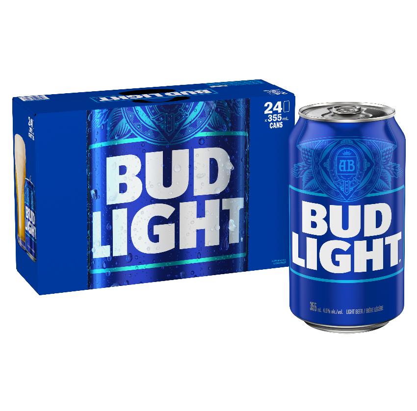 BUD LIGHT 24 X Can 355 ml 