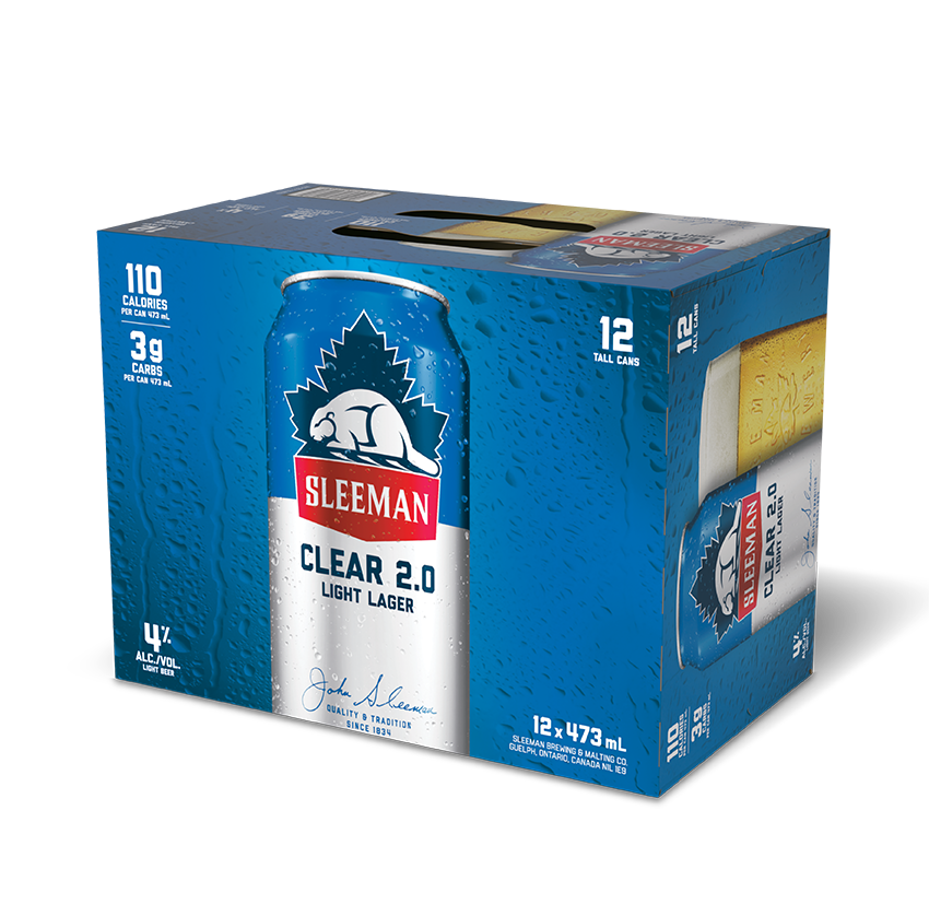 SLEEMAN CLEAR 2.0 12 X Can 473 ml 