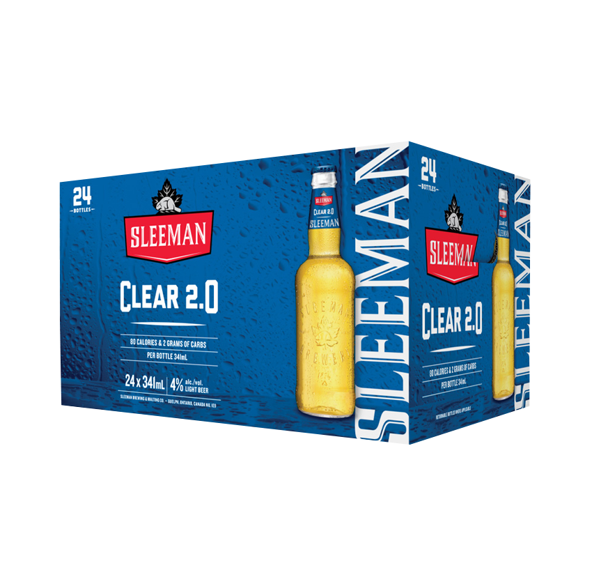 SLEEMAN CLEAR 2.0 24 X Bottle 341 ml 