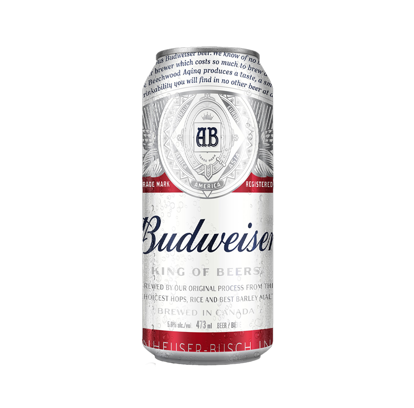 BUDWEISER 1 X Can 473 ml 