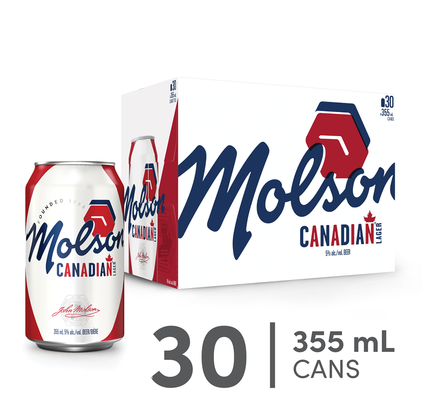 MOLSON CANADIAN 30 X Can 355 ml 