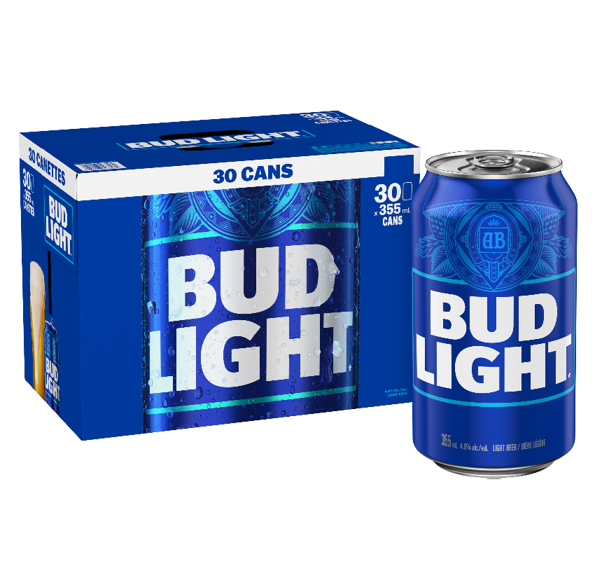 BUD LIGHT 30 X Can 355 ml 
