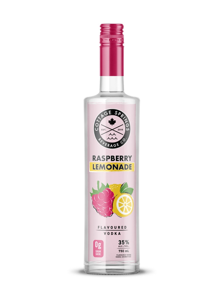 Cottage Springs Raspberry Lemonade Flavoured Vodka