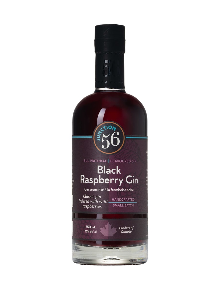 Junction 56 Black Raspberry Gin - 750 ml bottle