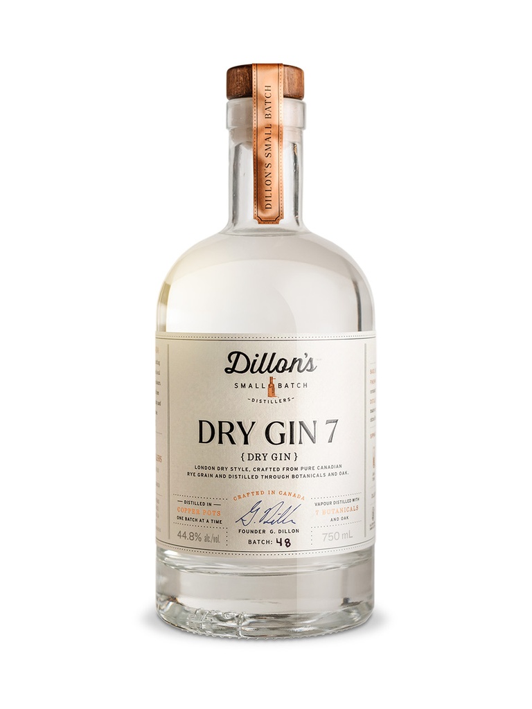 Dillon's Dry Gin 7 - 750 ml bottle