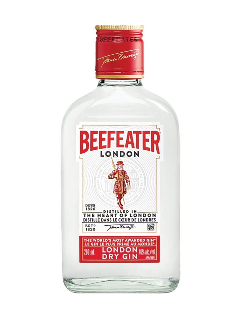 Beefeater London Dry Gin - 200 ml bottle