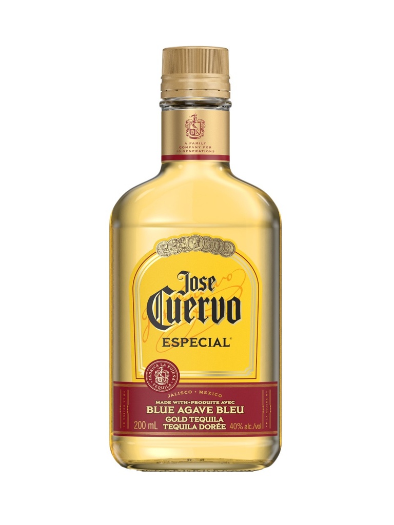 Jose Cuervo Especial Gold Tequila - 200 ml bottle