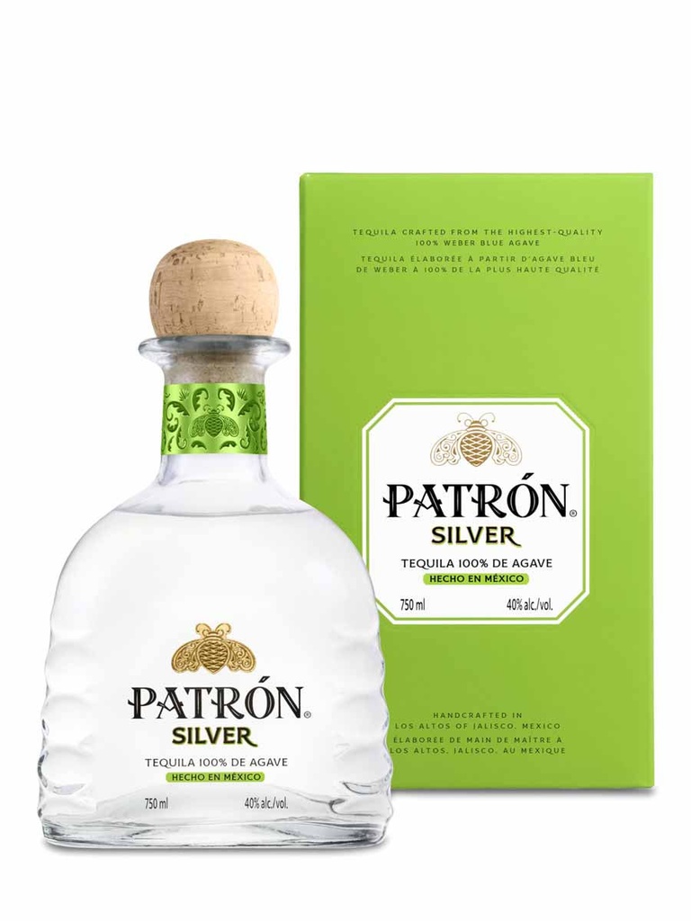 Patron Silver Tequila - 750 ml bottle
