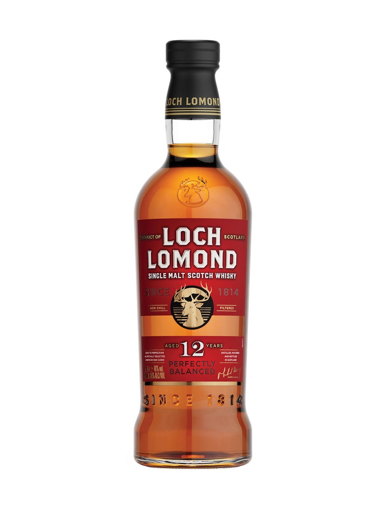 Loch Lomond 12 Year Old Single Malt Whisky - 750 ml bottle