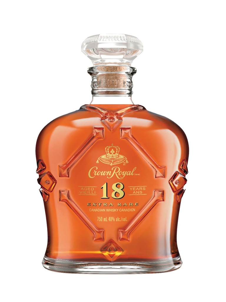 Crown Royal Extra Rare 18 Year Old Canadian Whisky - 750 ml bottle