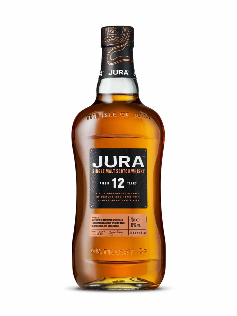 Jura 12 Year Old Single Malt - 750 ml bottle
