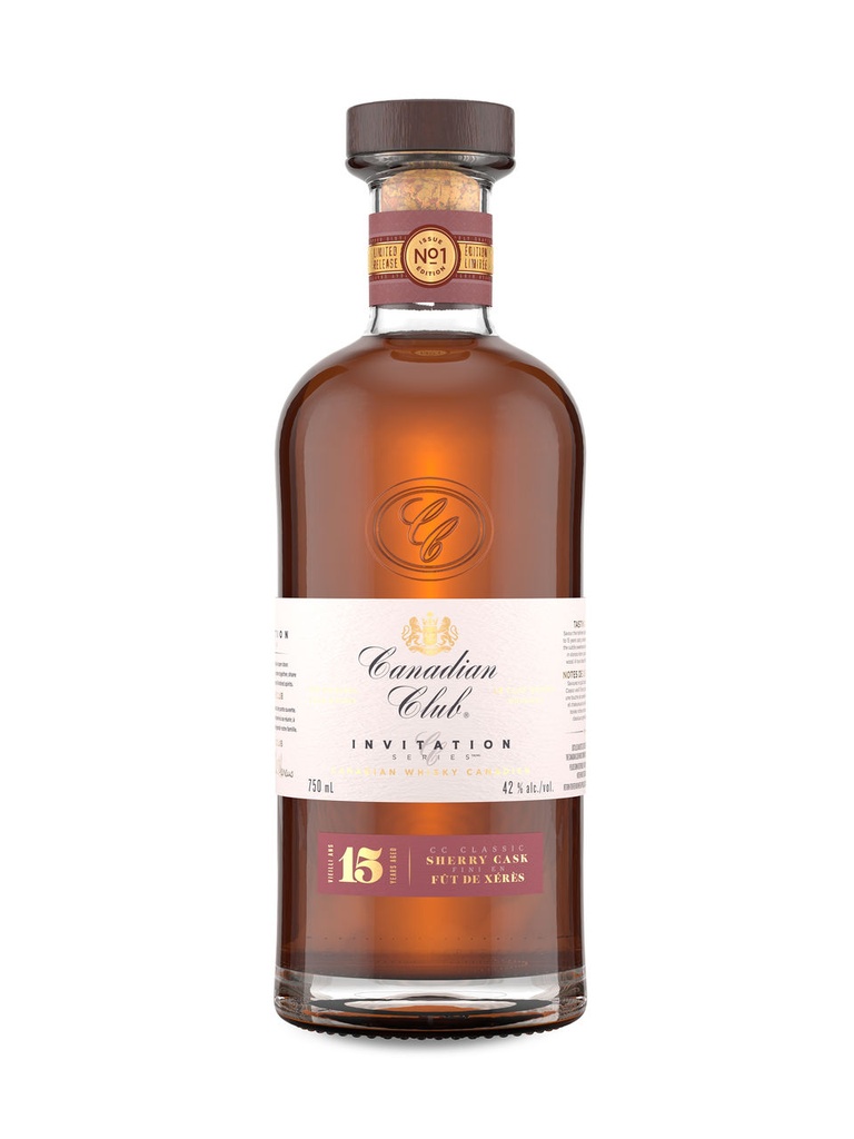Canadian Club Classic 15 Year Old Sherry Cask - 750 ml bottle