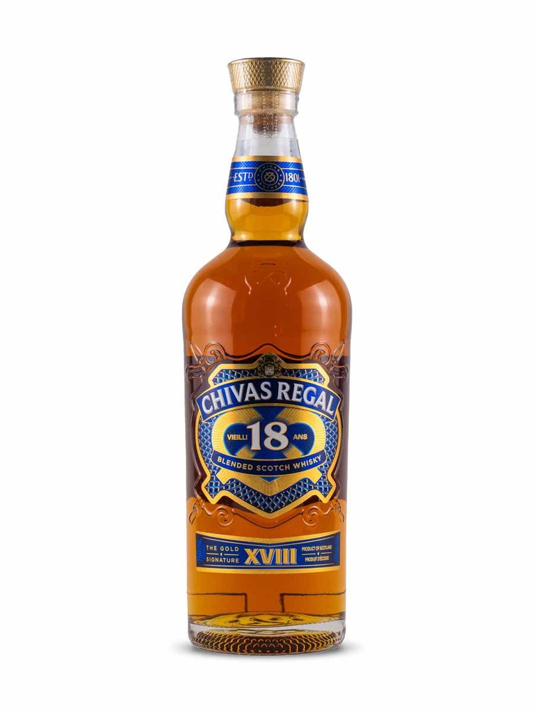 Chivas Regal 18 Year Old Scotch Whisky - 750 ml bottle
