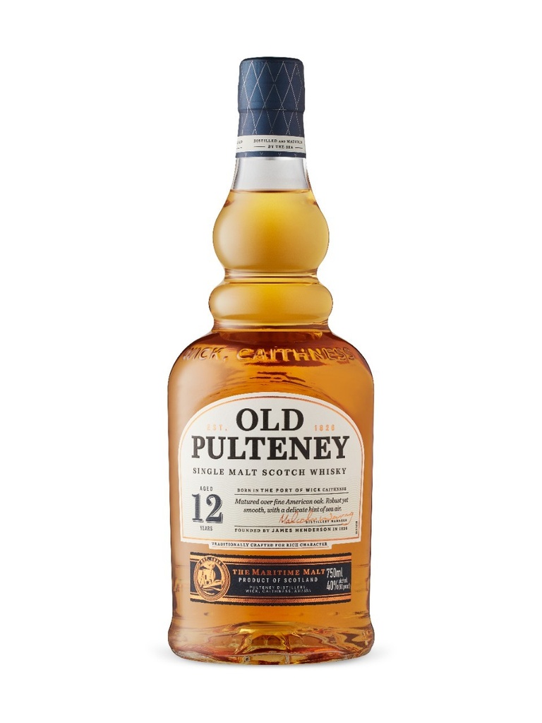 Old Pulteney 12 Year Old Single Malt - 750 ml bottle