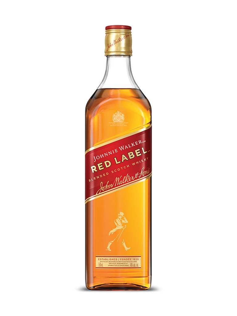 Johnnie Walker Red Label Scotch Whisky - 750 ml bottle