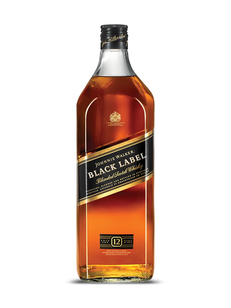Johnnie Walker Black Label Scotch Whisky - 1750 ml bottle