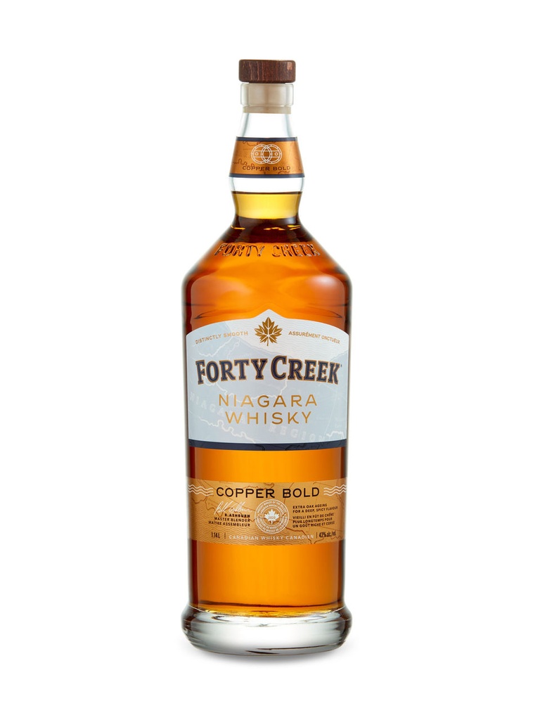 Forty Creek Copper Bold Whisky - 1140 ml bottle