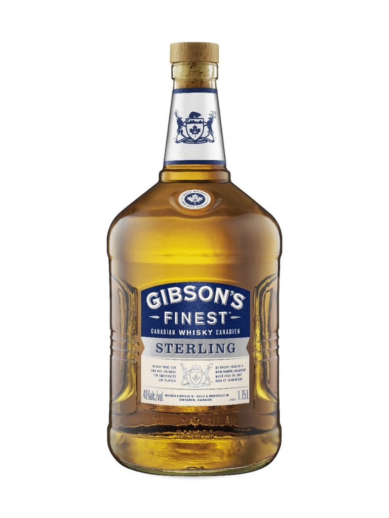 Gibson's Finest Sterling Edition Whisky - 1750 ml bottle