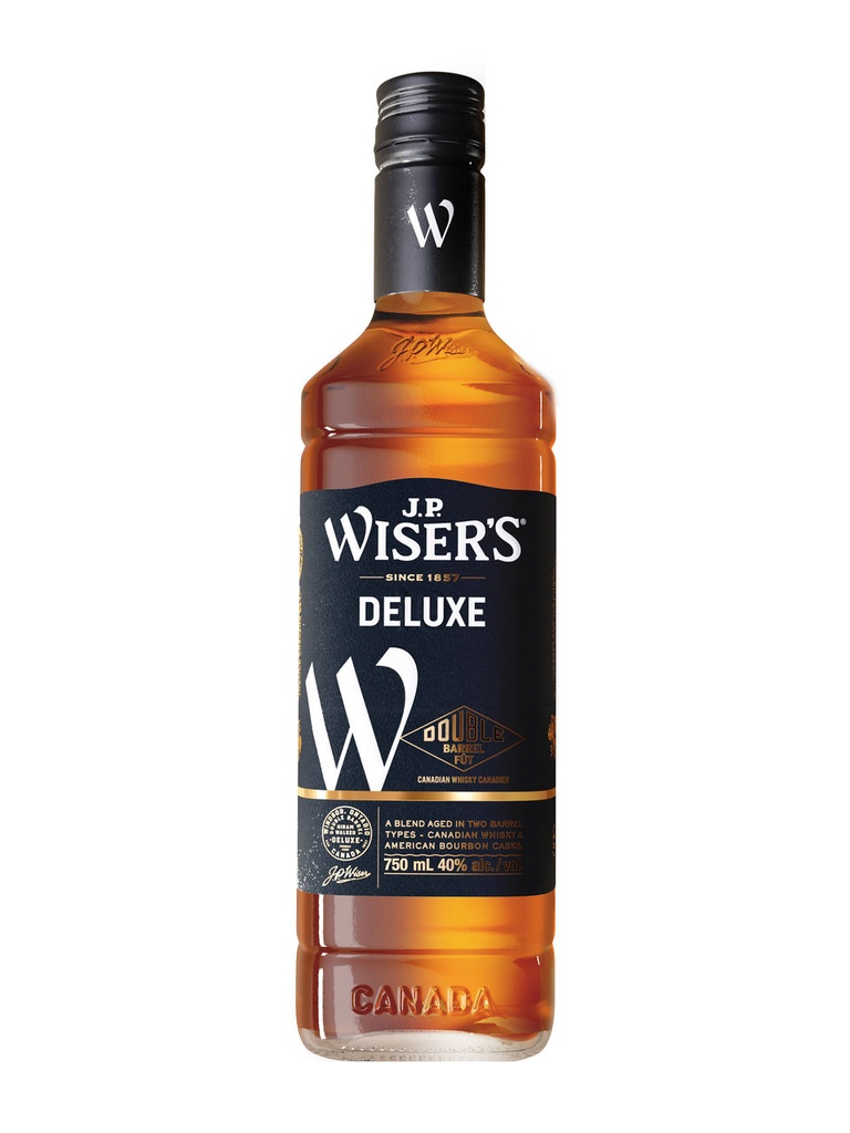 J.P. Wiser's Deluxe Whisky - 750 ml bottle
