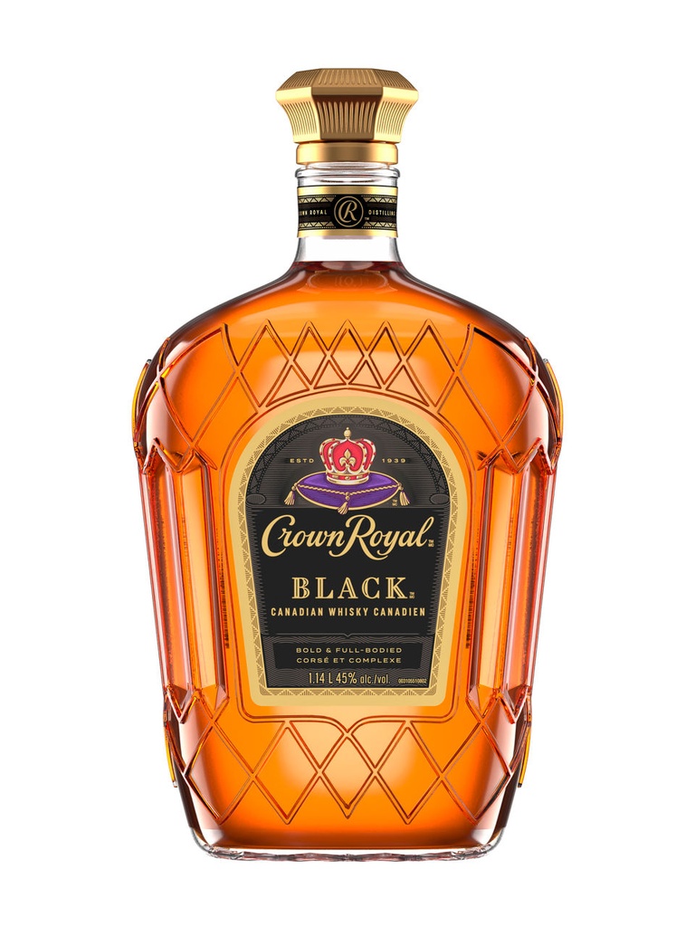 Crown Royal Black Whisky - 1140 ml bottle