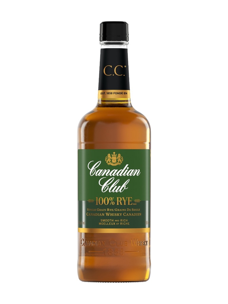 Canadian Club 100% Rye - 750 ml bottle
