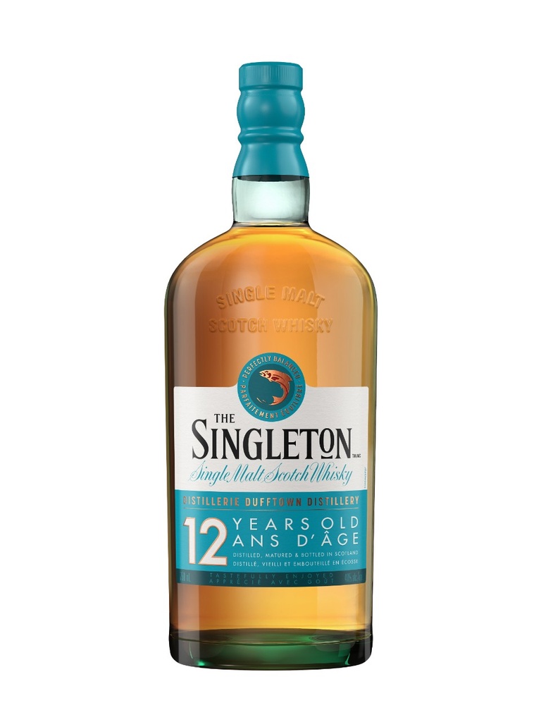 The Singleton of Dufftown 12-Year-Old Speyside Single Malt Scotch Whisky - 750 ml bottle