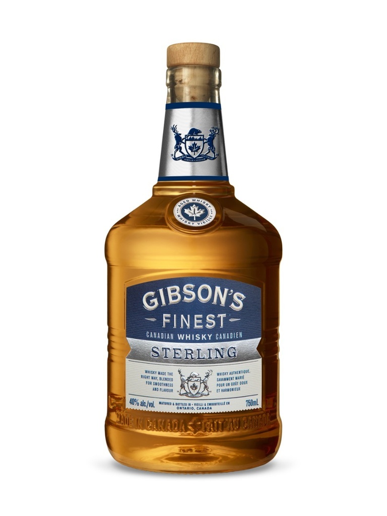 Gibson's Finest Sterling Edition Whisky - 750 ml bottle