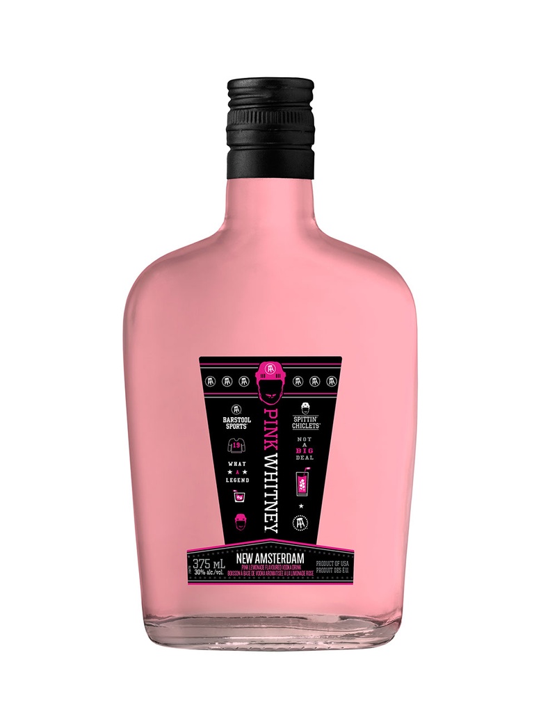 New Amsterdam Pink Whitney Vodka - 375 ml bottle