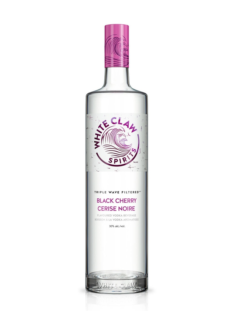 White Claw Black Cherry Flavoured Vodka - 750 ml bottle