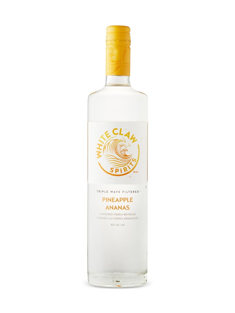 White Claw Pineapple Flavoured Vodka - 750 ml bottle