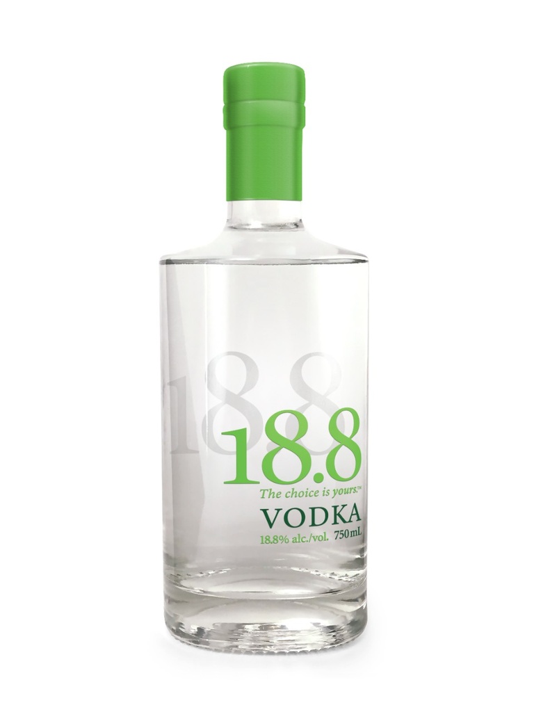 18.8 Vodka - 750 ml bottle