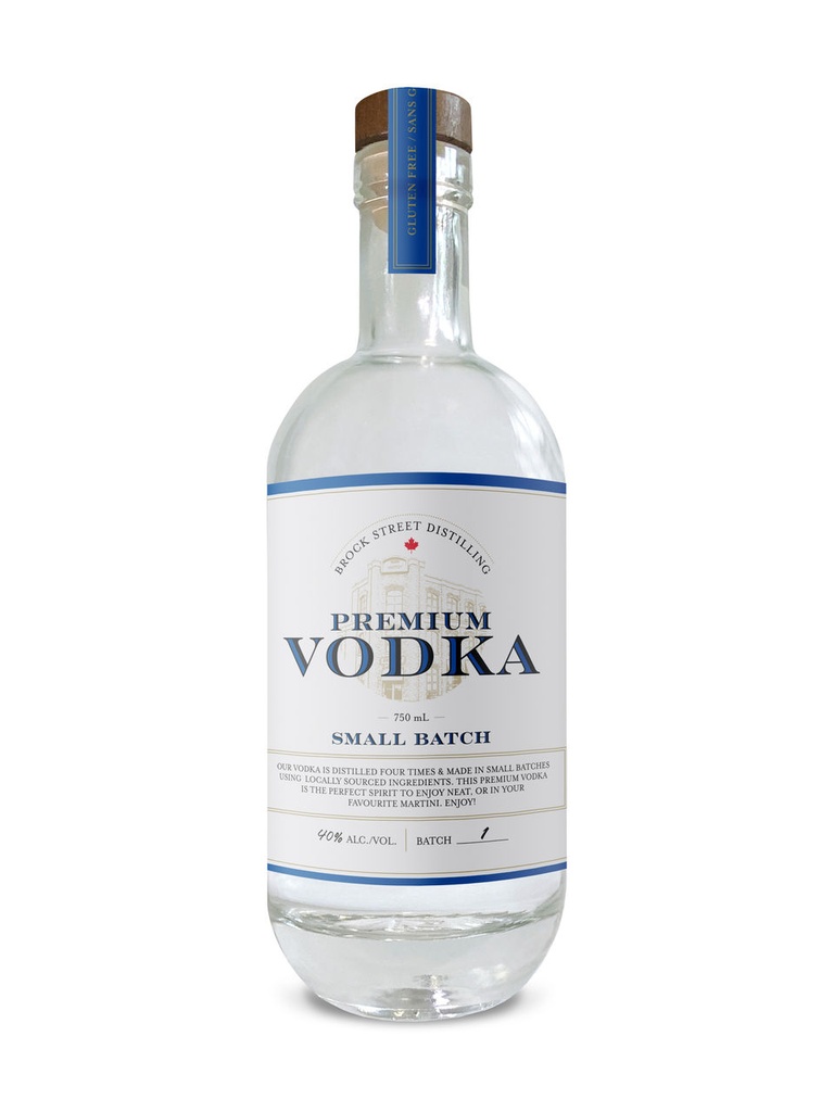 Brock Street Premium Vodka - 750 ml bottle