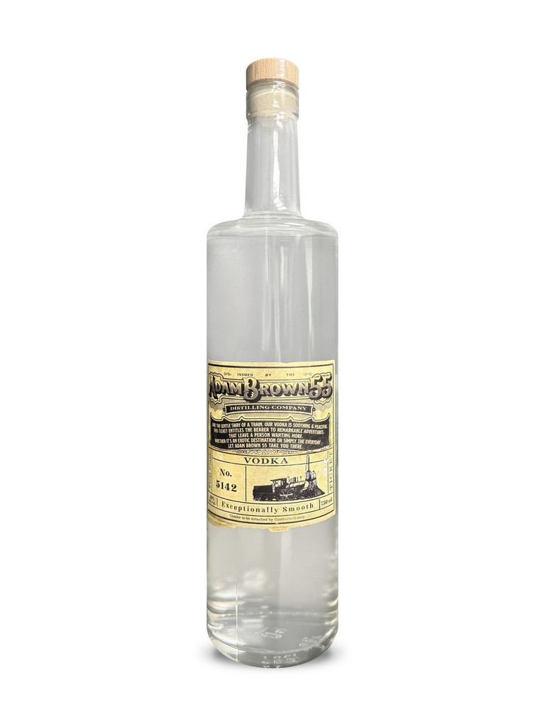 Adam Brown 55 Distilling Co. Vodka - 750 ml bottle