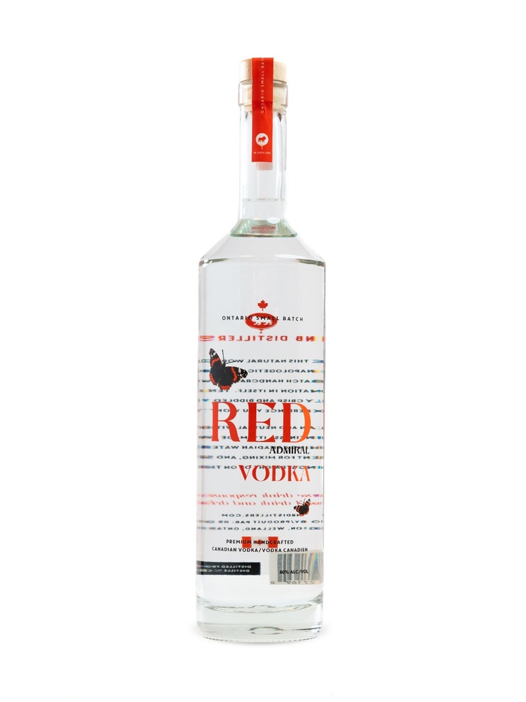 Red Admiral Vodka - 750 ml bottle